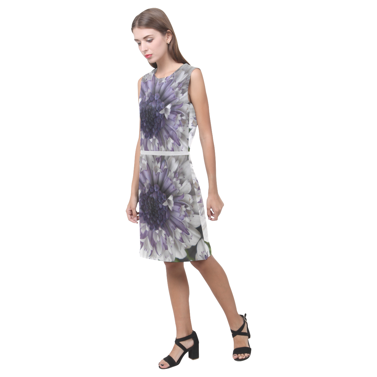 Brett Eos Women's Sleeveless Dress (Model D01)