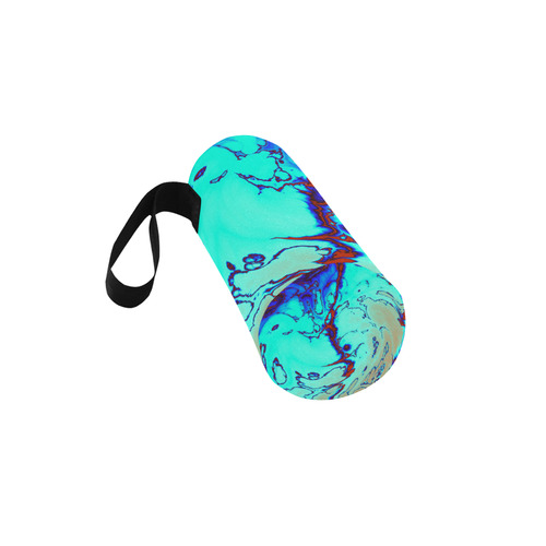 stormy marbled 2 by JamColors Neoprene Water Bottle Pouch/Small