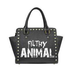 Filthy Animal Purse Rivet Shoulder Handbag (Model 1645)