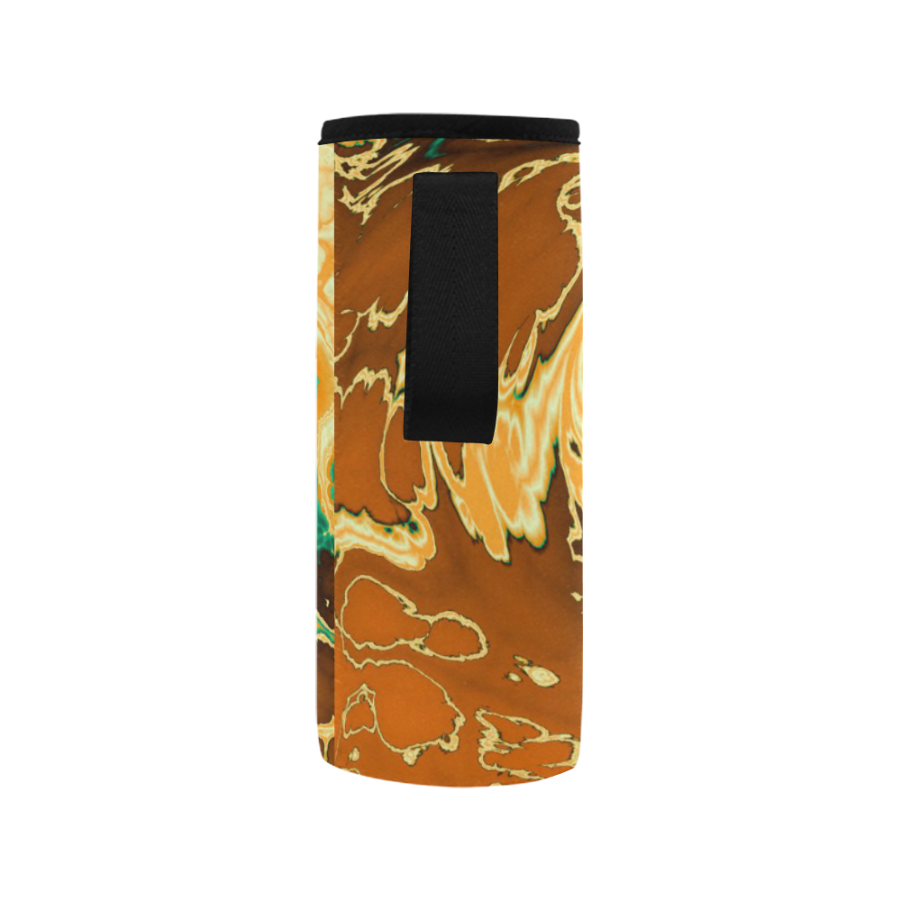 stormy marbled 4 by JamColors Neoprene Water Bottle Pouch/Medium