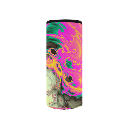 stormy marbled 3 Neoprene Water Bottle Pouch/Small