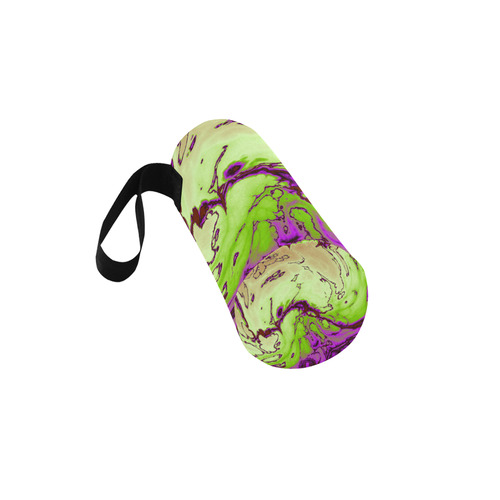 stormy marbled 1 by JamColors Neoprene Water Bottle Pouch/Medium