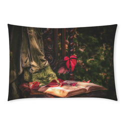 Afternoon Read Custom Rectangle Pillow Case 20x30 (One Side)