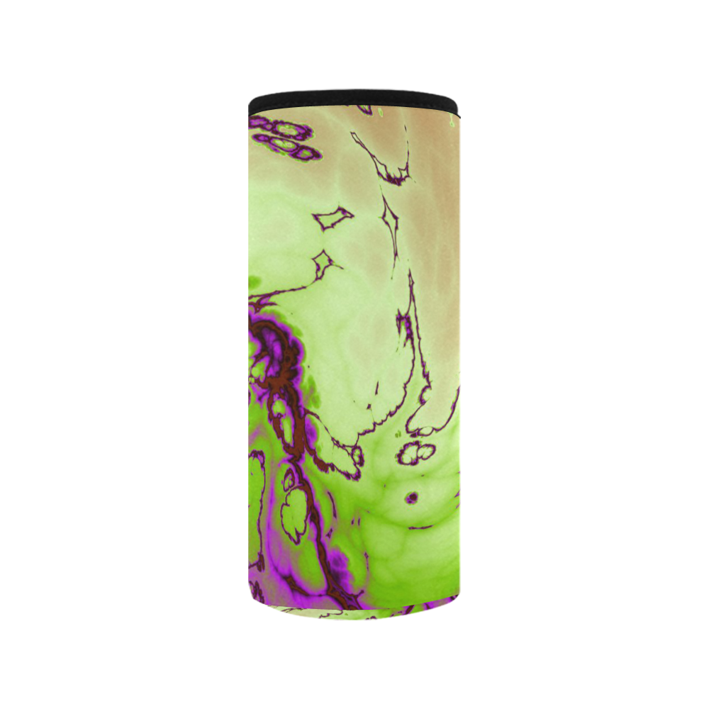 stormy marbled 1 by JamColors Neoprene Water Bottle Pouch/Medium