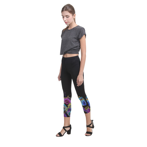 peacock1 Capri Legging (Model L02)