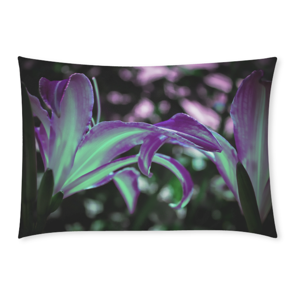 Daylily Custom Rectangle Pillow Case 20x30 (One Side)