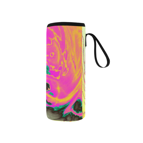 stormy marbled 3 Neoprene Water Bottle Pouch/Small