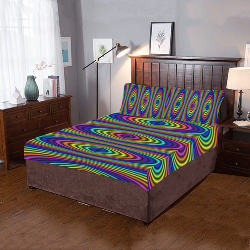 O rainbow 3-Piece Bedding Set
