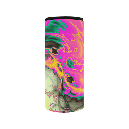 stormy marbled 3 by JamColors Neoprene Water Bottle Pouch/Medium
