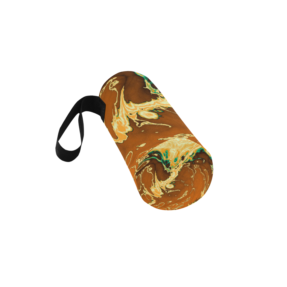 stormy marbled 4 by JamColors Neoprene Water Bottle Pouch/Small