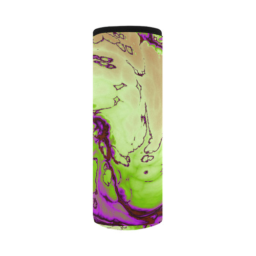 stormy marbled 1 by JamColors Neoprene Water Bottle Pouch/Large