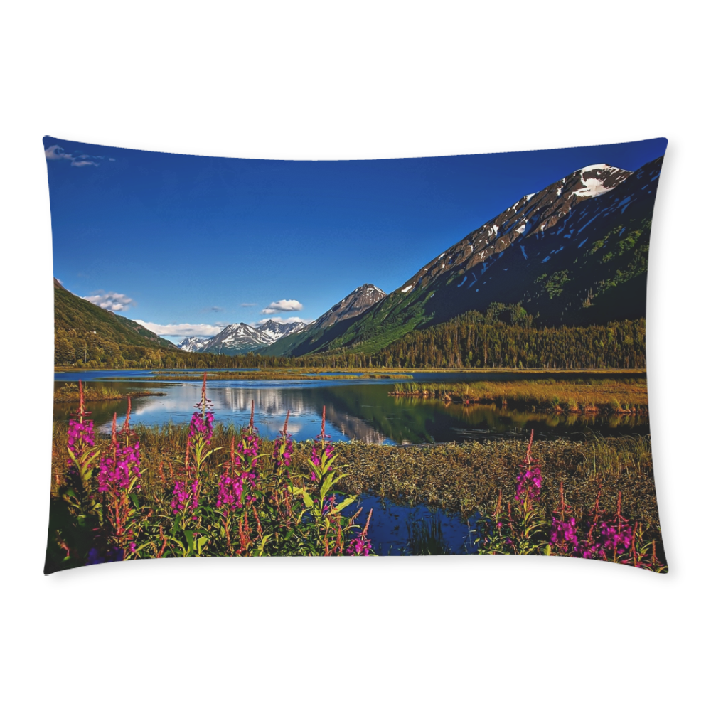 Chugach National Forest Custom Rectangle Pillow Case 20x30 (One Side)