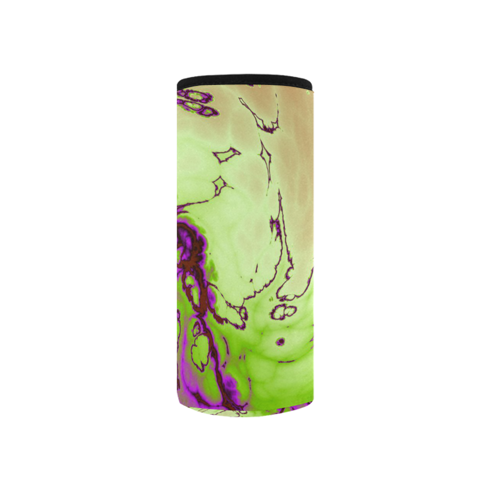 stormy marbled 1 by JamColors Neoprene Water Bottle Pouch/Small