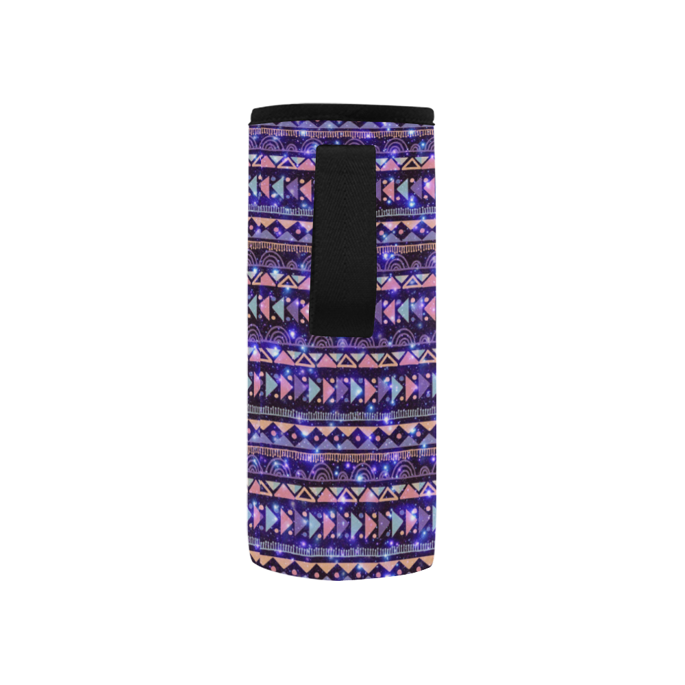 Traditional Ethno Culture Galaxy Pattern Neoprene Water Bottle Pouch/Small