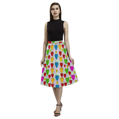 So sweet and hearty as love can be Aoede Crepe Skirt (Model D16)