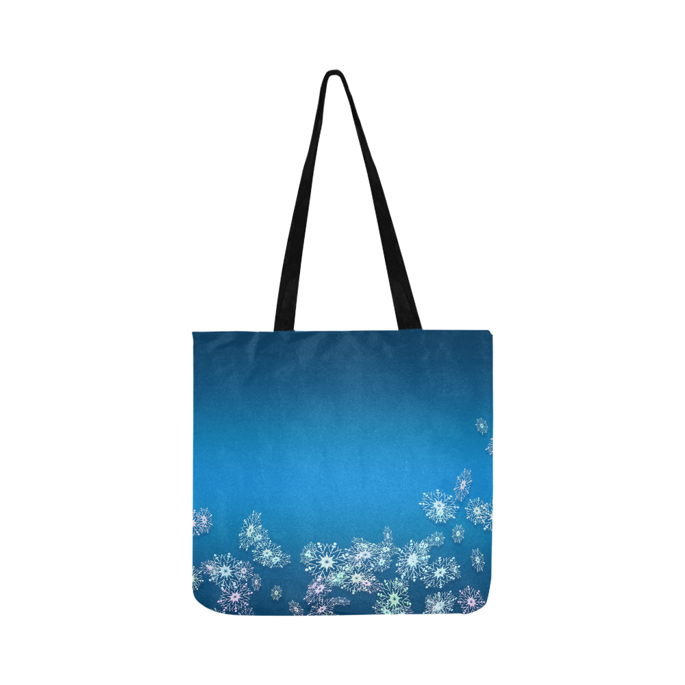 Merry Christmas. Christmas texture. Reusable Shopping Bag Model 1660 (Two sides)