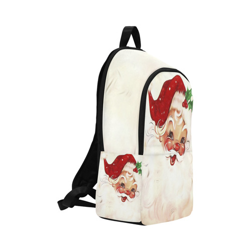 A cute vintage Santa Claus with a mistletoe Fabric Backpack for Adult (Model 1659)