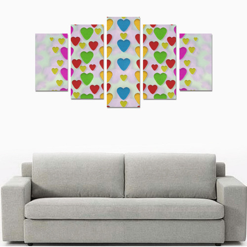 So sweet and hearty as love can be Canvas Print Sets A (No Frame)