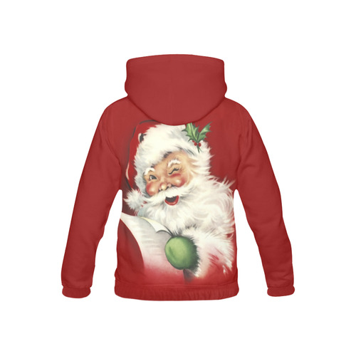 A beautiful vintage santa claus All Over Print Hoodie for Kid (USA Size) (Model H13)