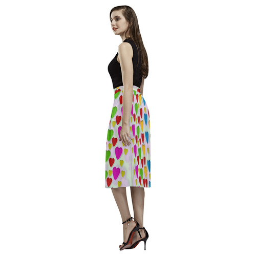 So sweet and hearty as love can be Aoede Crepe Skirt (Model D16)