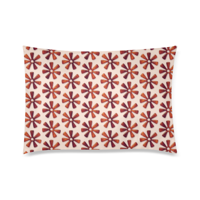 ethnic african pattern. adinkra simbols Custom Zippered Pillow Case 20"x30"(Twin Sides)