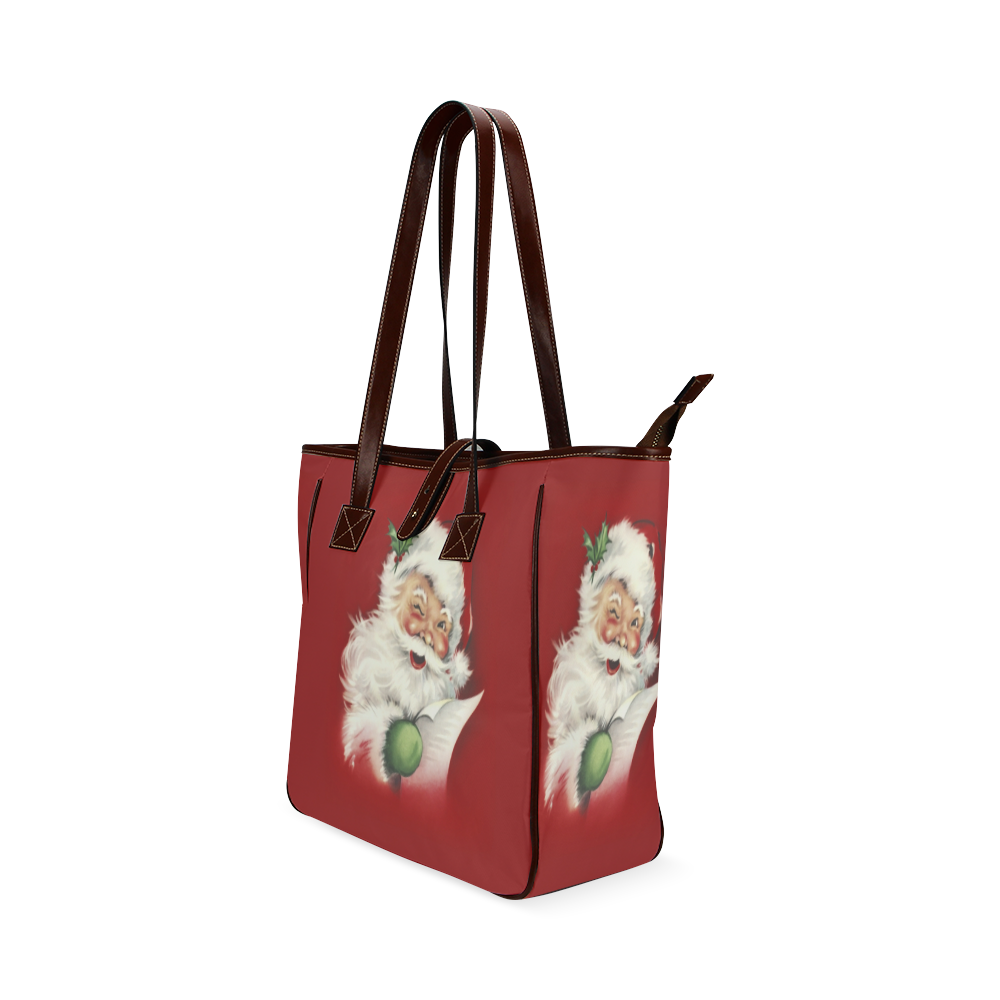 A beautiful vintage santa claus Classic Tote Bag (Model 1644)