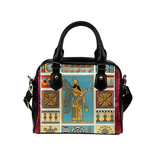 Assyrian Hand Bag Shoulder Handbag (Model 1634)