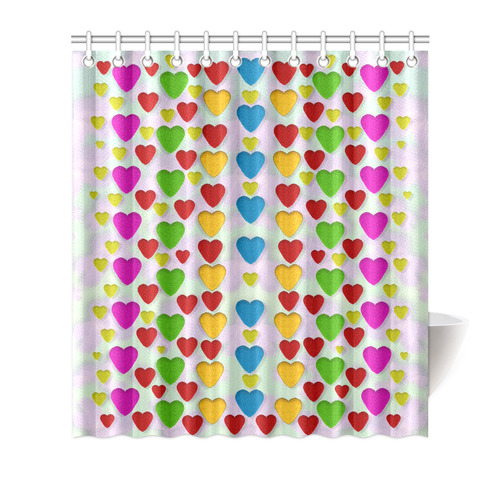 So sweet and hearty as love can be Shower Curtain 66"x72"