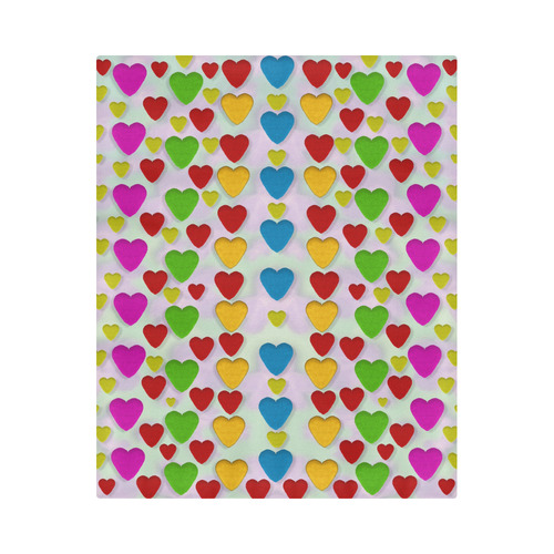 So sweet and hearty as love can be Duvet Cover 86"x70" ( All-over-print)