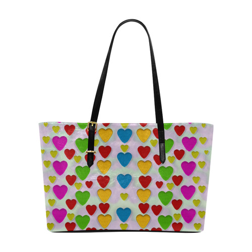 So sweet and hearty as love can be Euramerican Tote Bag/Large (Model 1656)
