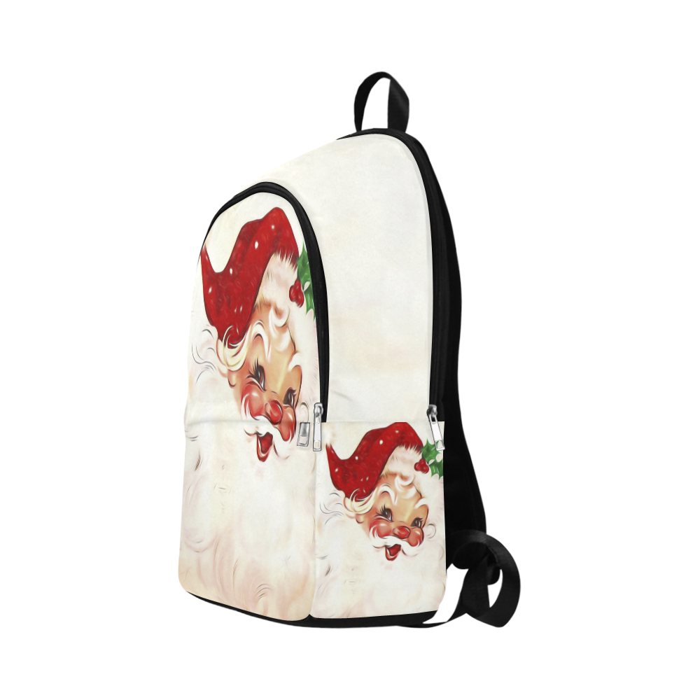 A cute vintage Santa Claus with a mistletoe Fabric Backpack for Adult (Model 1659)