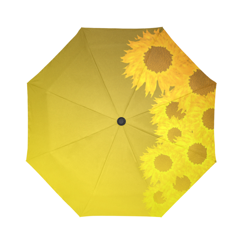sunflower Auto-Foldable Umbrella (Model U04)