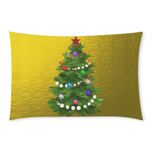 Christmas Tree on Gold 3-Piece Bedding Set