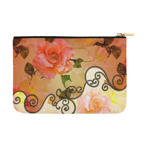 Beautiful flowers Carry-All Pouch 12.5''x8.5''