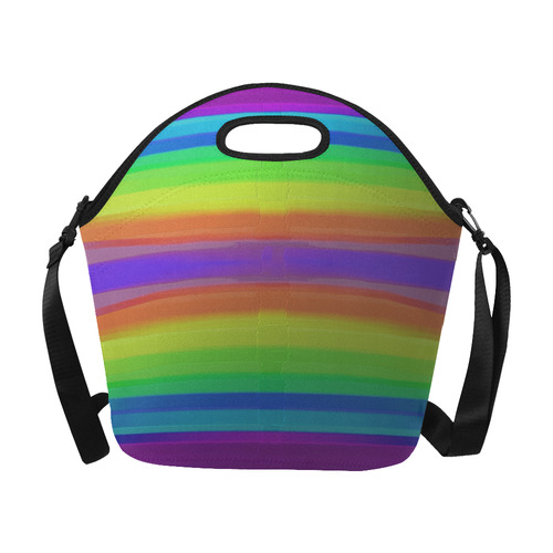 couleurs 2 Neoprene Lunch Bag/Large (Model 1669)