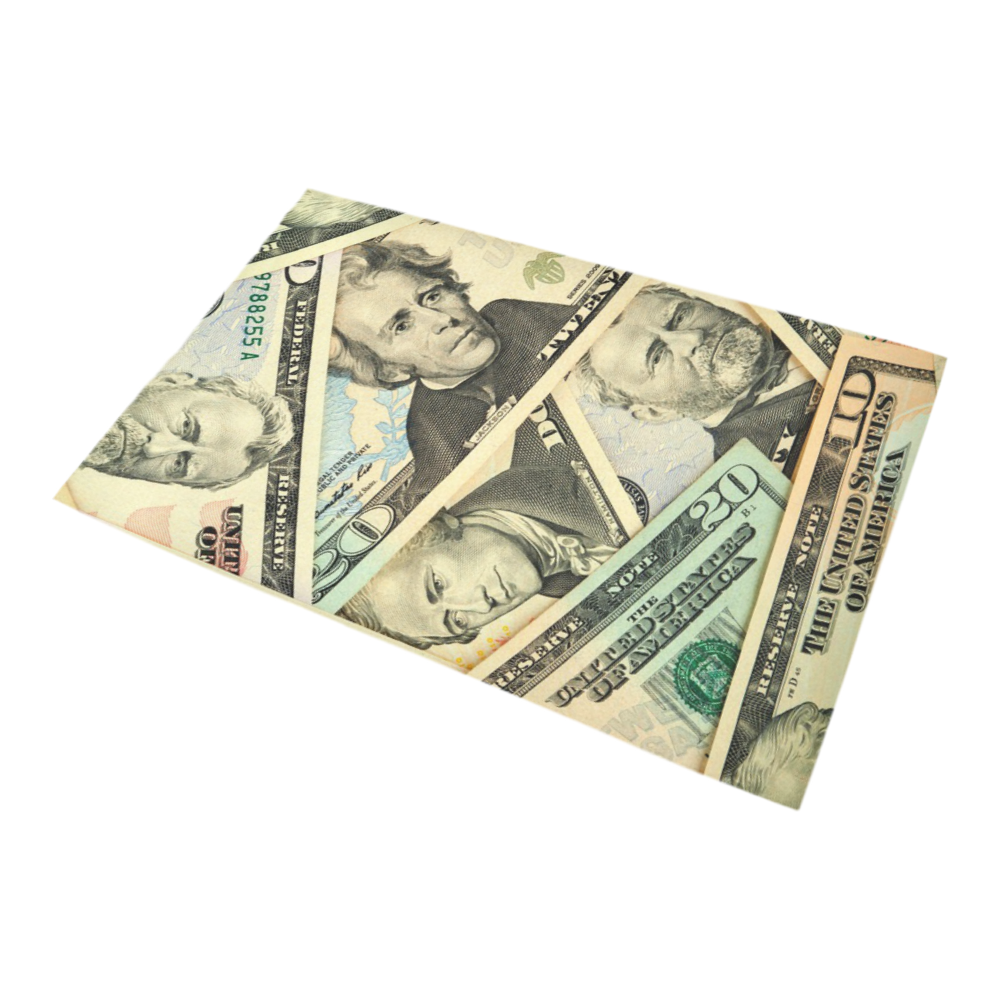 DOLLARS U.S BILLS 2 Bath Rug 20''x 32''