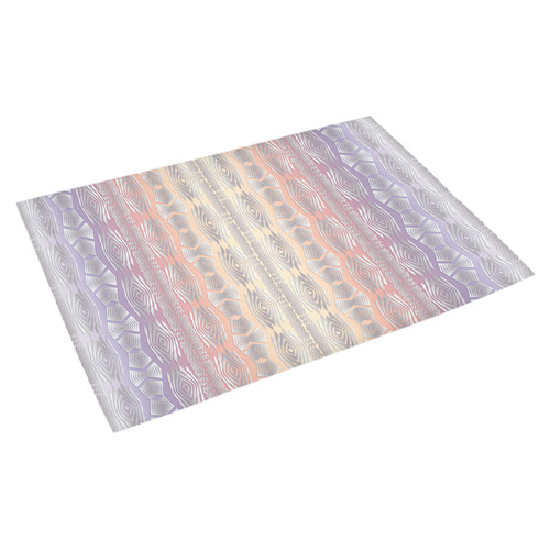 ethnic gradient pattern. Azalea Doormat 30" x 18" (Sponge Material)