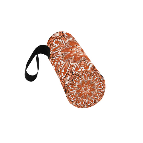 summer mandala 14 Neoprene Water Bottle Pouch/Large