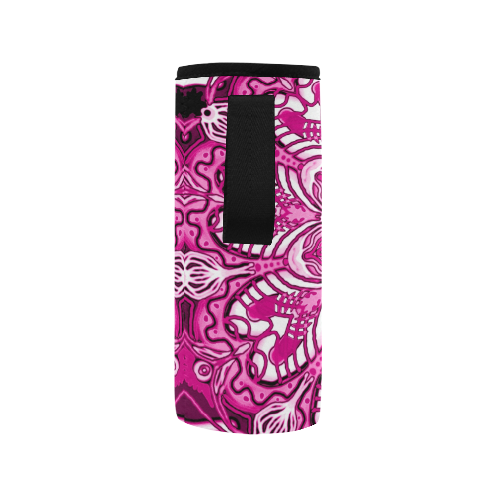 summer mandala 13 Neoprene Water Bottle Pouch/Medium