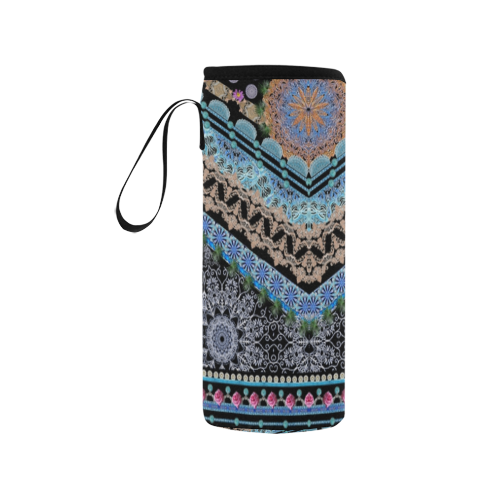 fresh variation v Neoprene Water Bottle Pouch/Medium