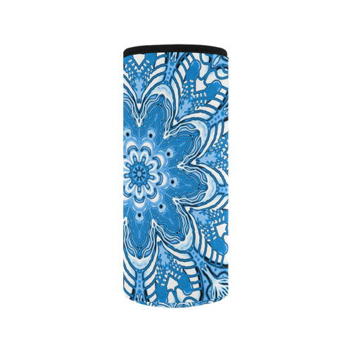 summer mandala 12 Neoprene Water Bottle Pouch/Medium