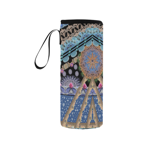 fresh variation v Neoprene Water Bottle Pouch/Medium