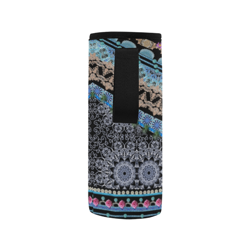 fresh variation v Neoprene Water Bottle Pouch/Medium