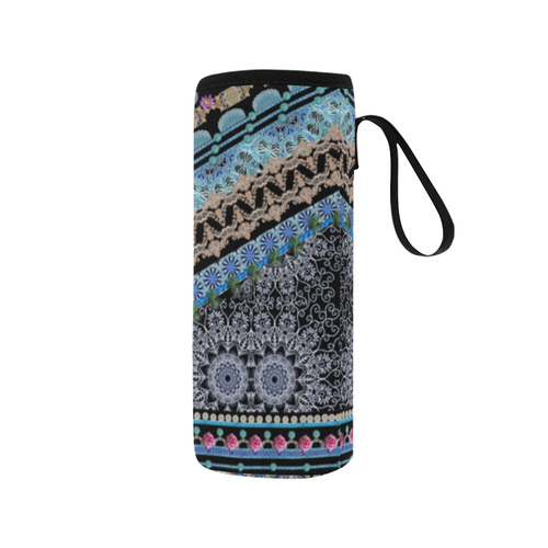 fresh variation v Neoprene Water Bottle Pouch/Medium