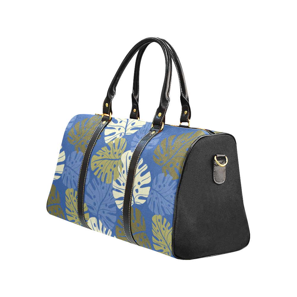 Tropical Blue New Waterproof Travel Bag/Small (Model 1639)