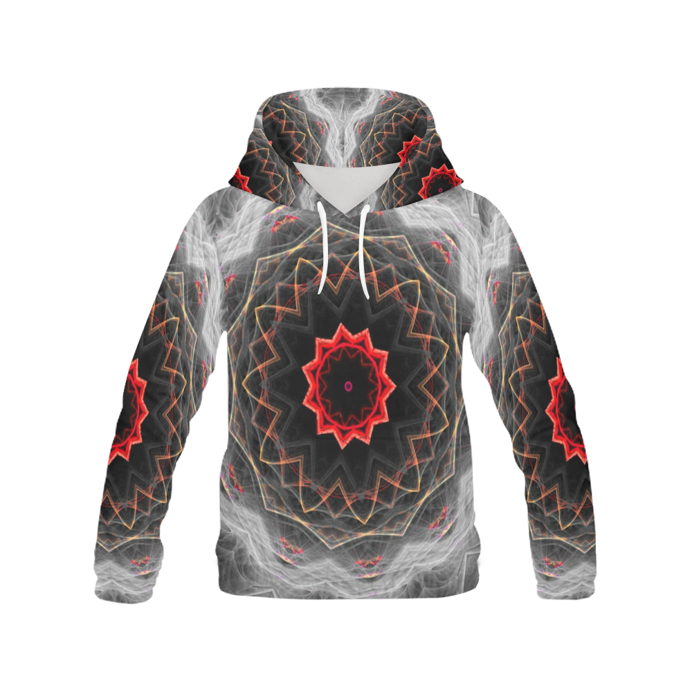 Cosmic Flower 1 All Over Print Hoodie for Women (USA Size) (Model H13)