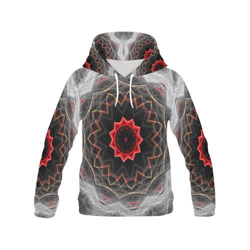 Cosmic Flower 1 All Over Print Hoodie for Women (USA Size) (Model H13)
