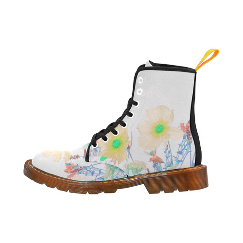 Moon Floral Boots Martin Boots For Women Model 1203H