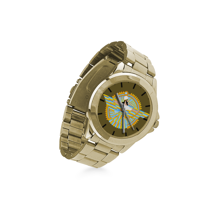 Alaha Ashor Wrist Watch Custom Gilt Watch(Model 101)