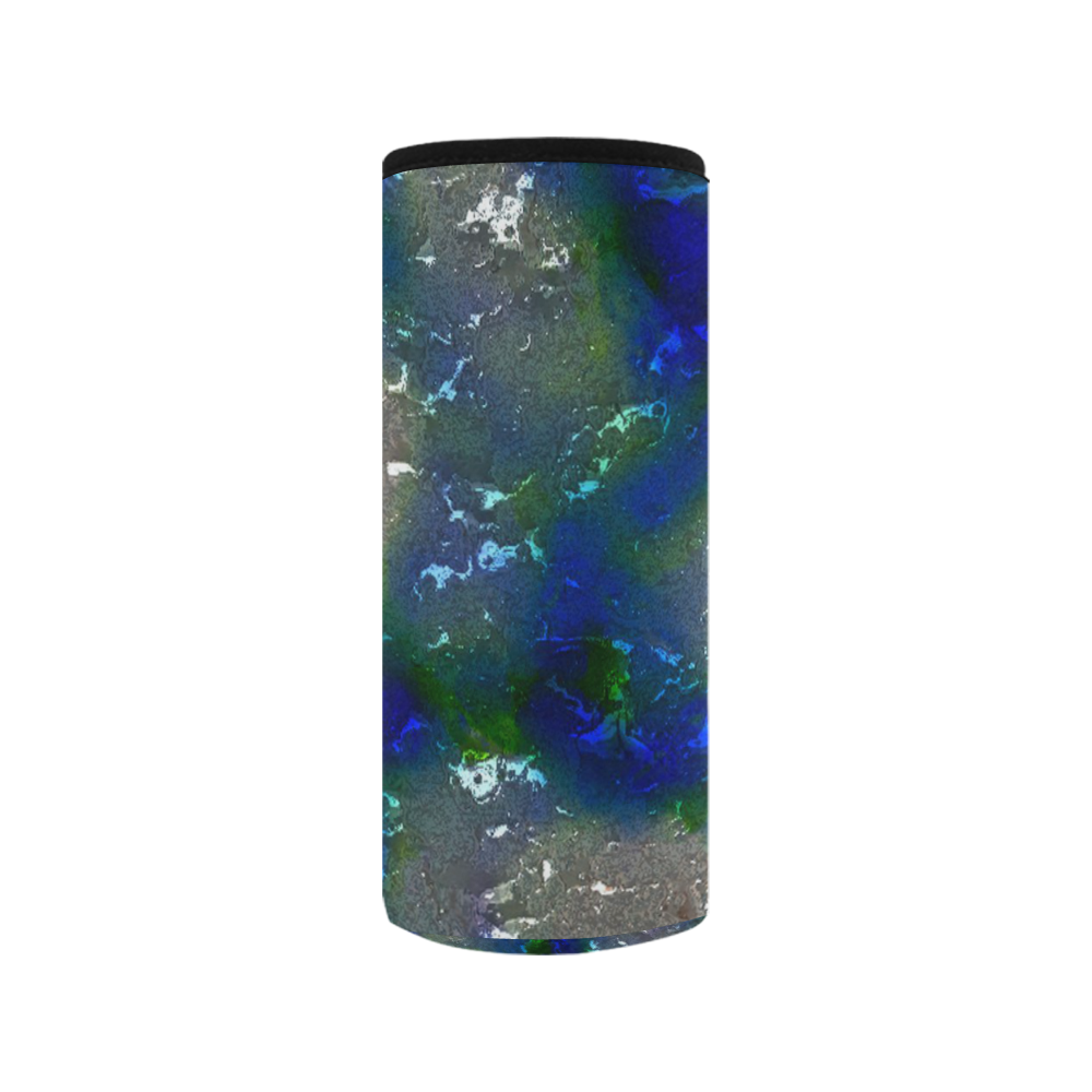 fantasy planet surface 3 by JamColors Neoprene Water Bottle Pouch/Medium